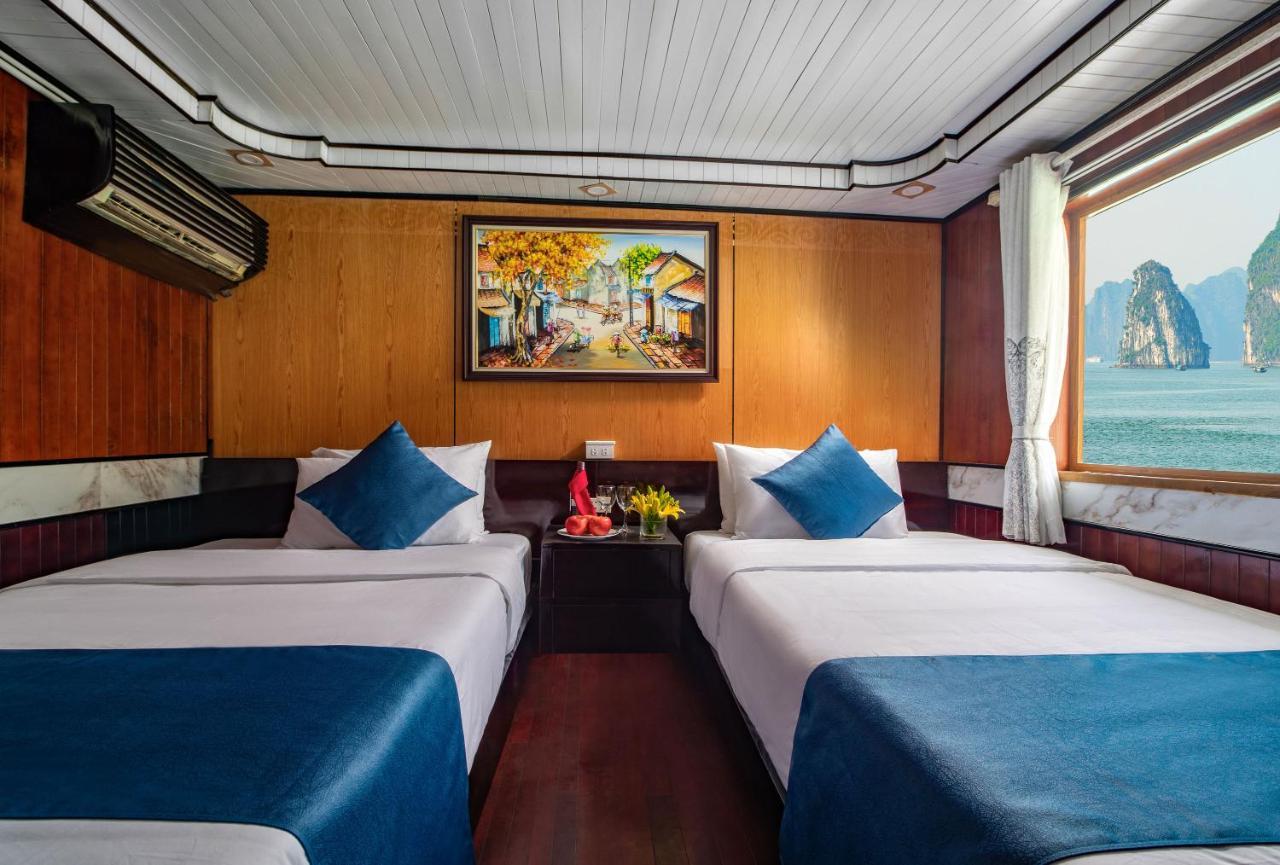 Hotel Seasun Boutique Cruise Hạ Long Exterior foto