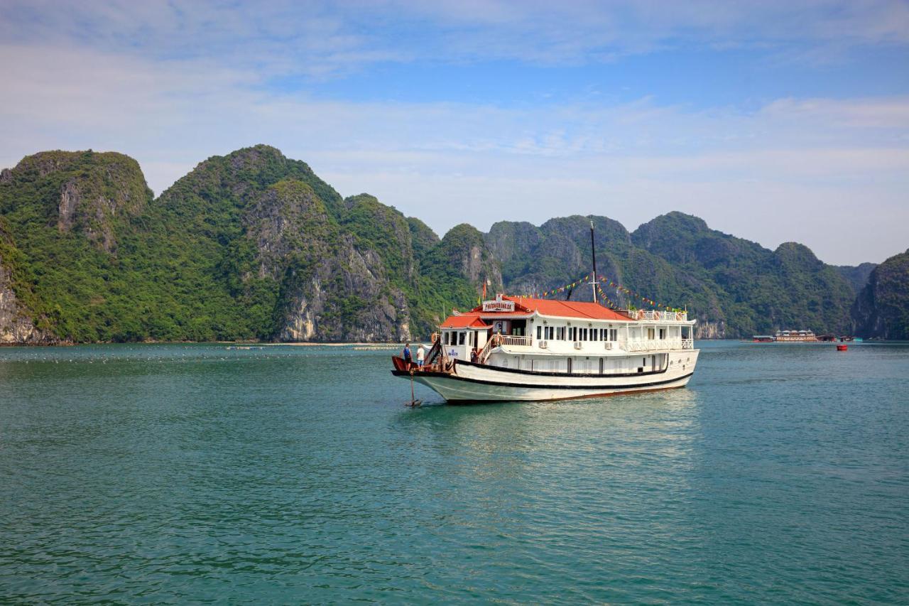 Hotel Seasun Boutique Cruise Hạ Long Exterior foto