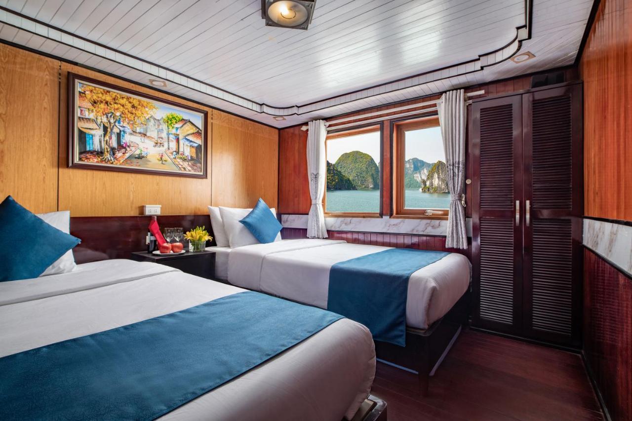 Hotel Seasun Boutique Cruise Hạ Long Exterior foto