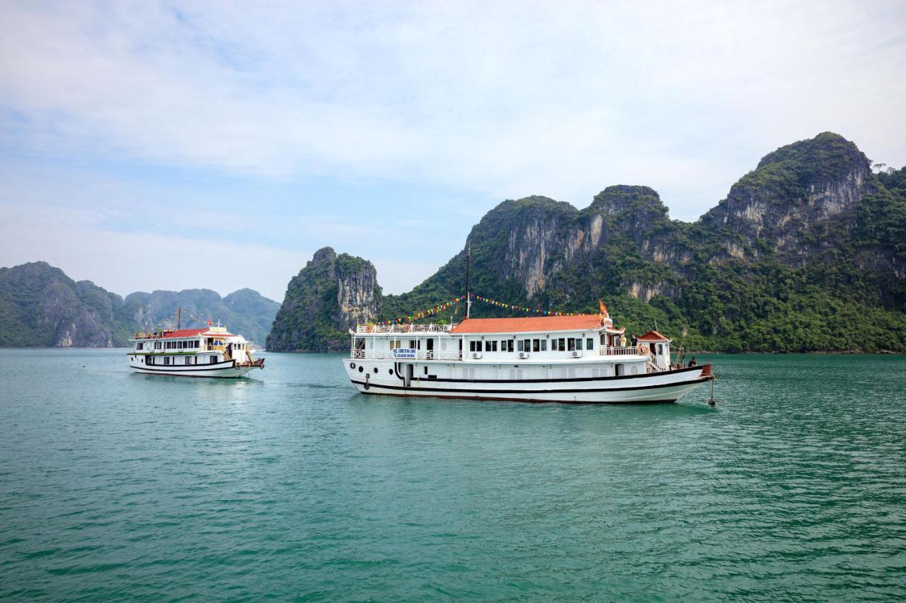 Hotel Seasun Boutique Cruise Hạ Long Exterior foto