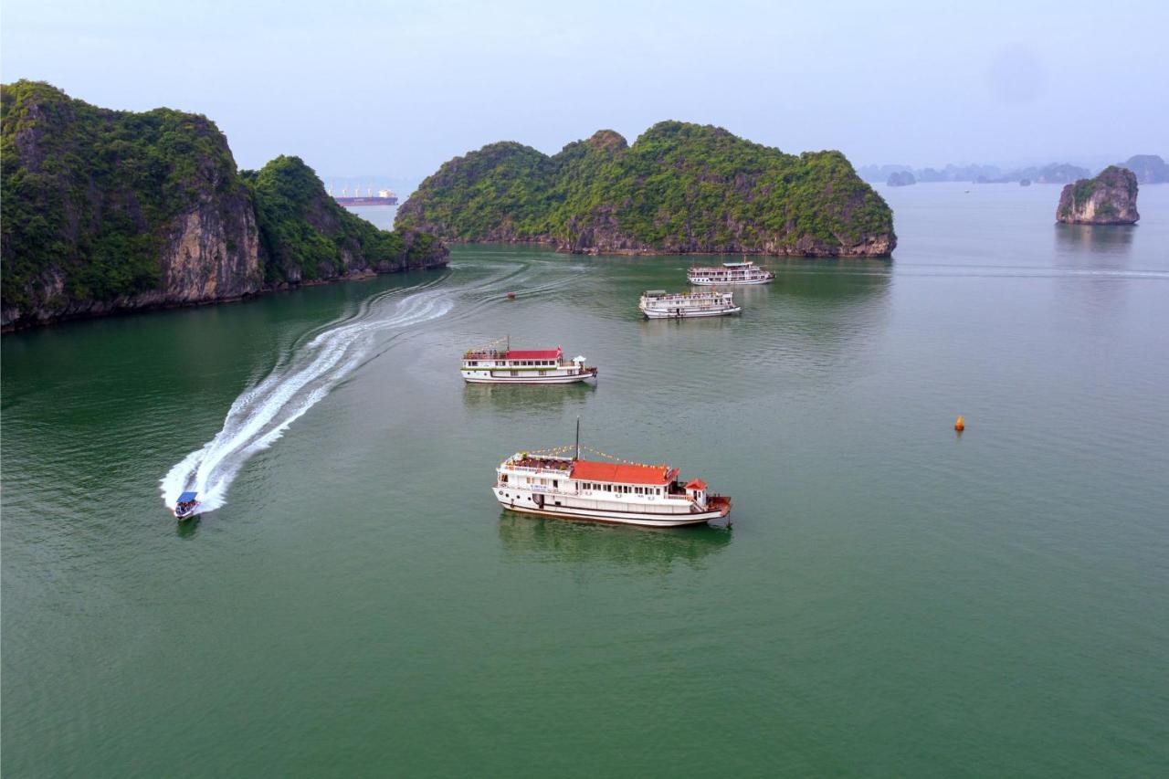 Hotel Seasun Boutique Cruise Hạ Long Exterior foto