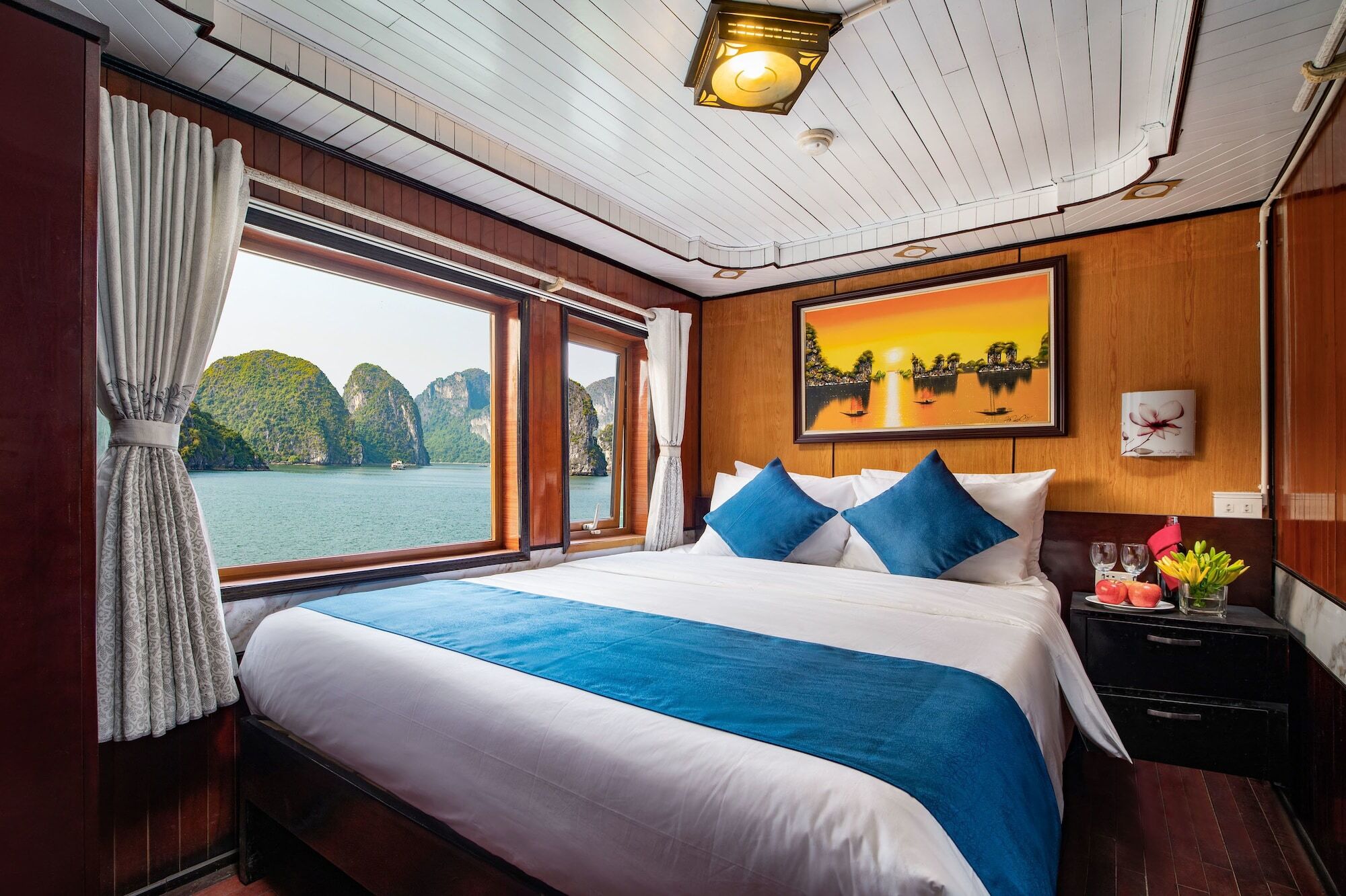 Hotel Seasun Boutique Cruise Hạ Long Exterior foto