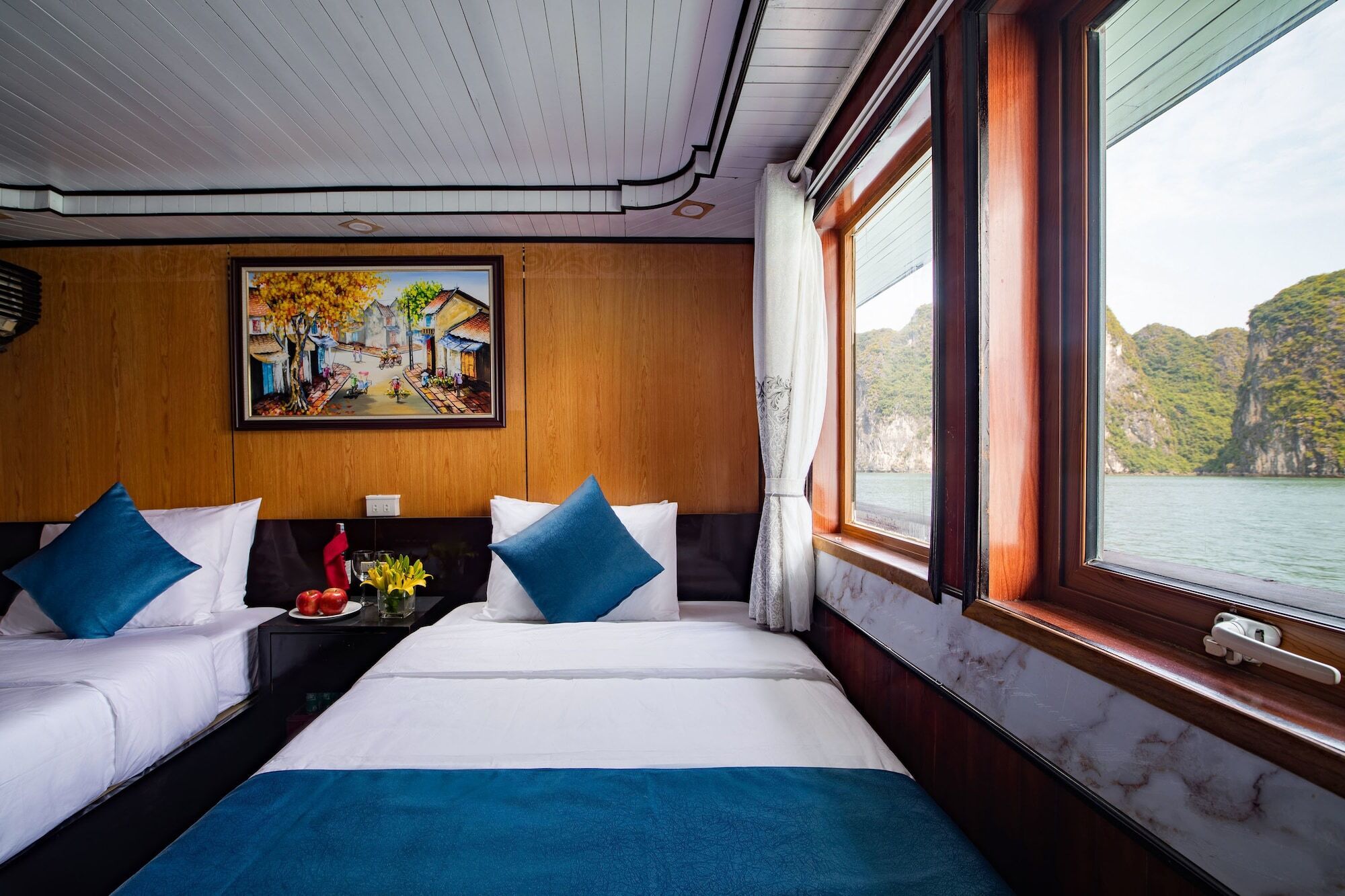 Hotel Seasun Boutique Cruise Hạ Long Exterior foto